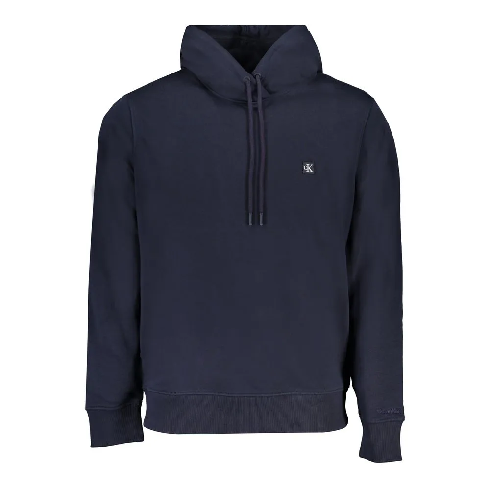 Calvin Klein Men's Blue Cotton Sweater