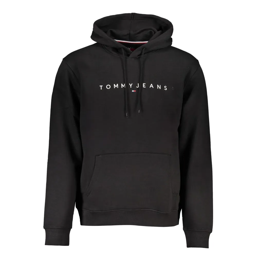 Tommy Hilfiger Men's Black Cotton Sweater