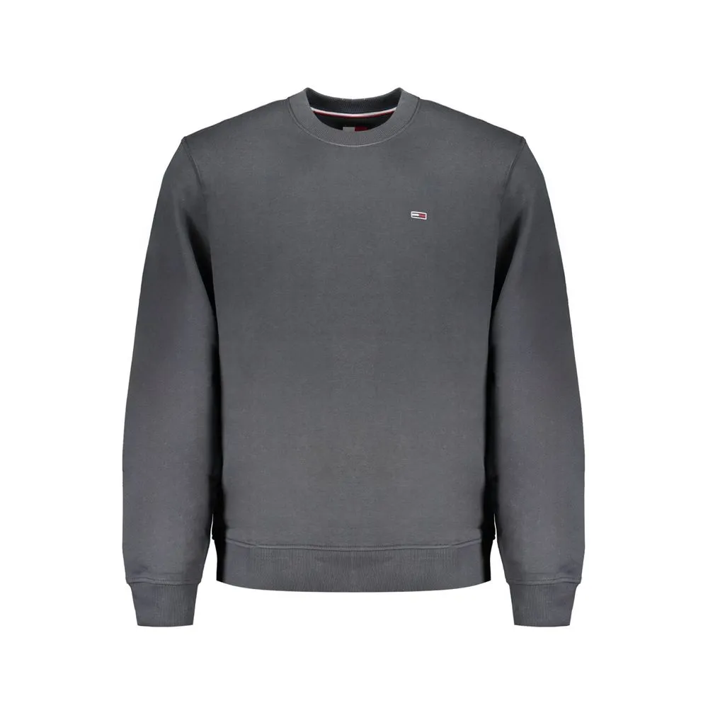 Tommy Hilfiger Men's Gray Cotton Sweater