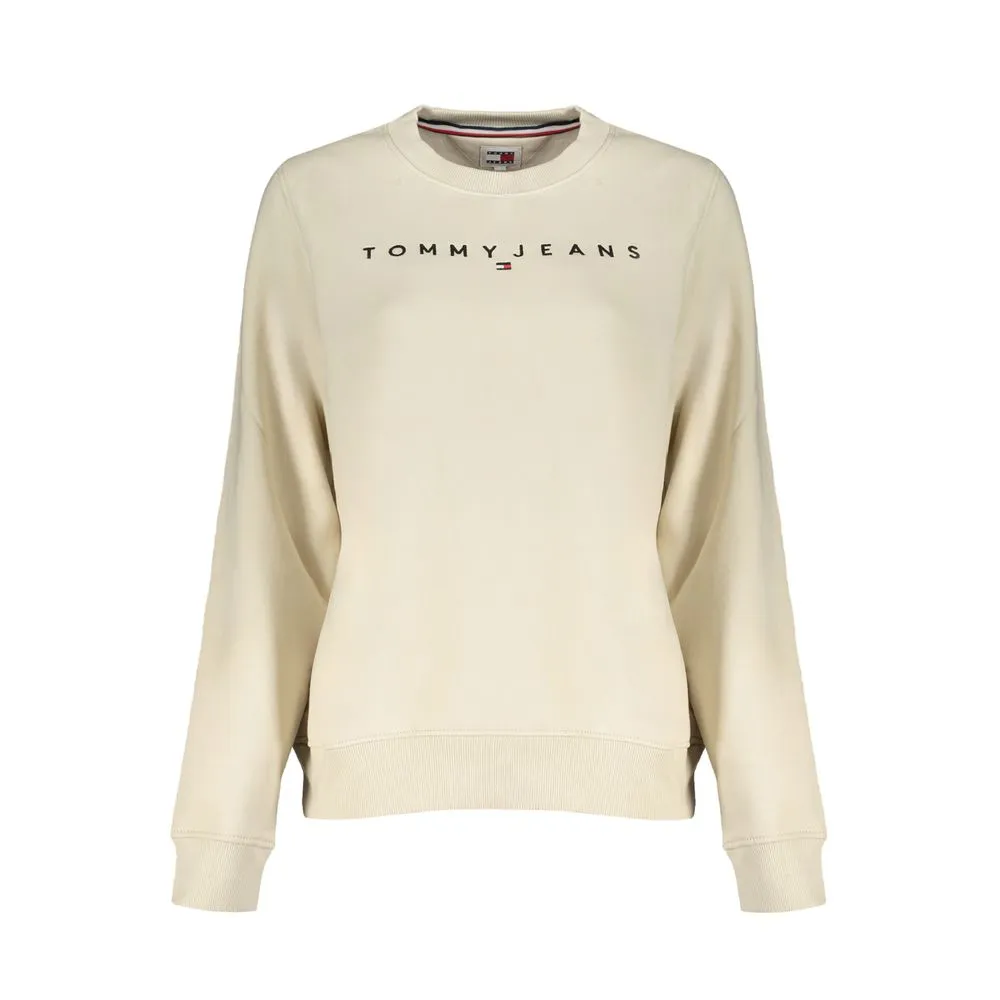 Tommy Hilfiger Women's Beige Cotton Sweater