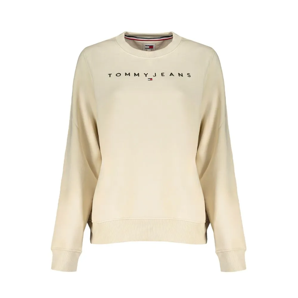Tommy Hilfiger Women's Beige Cotton Sweater