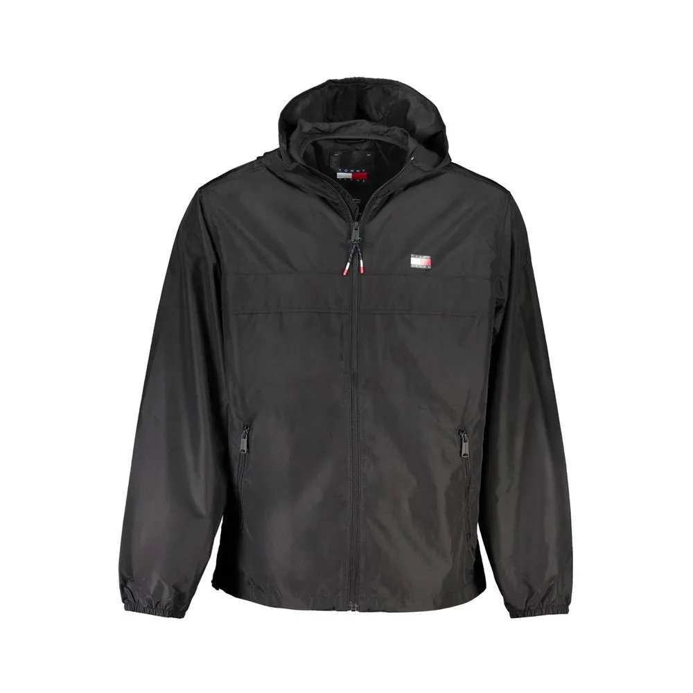 Tommy Hilfiger Men's Black Polyester Jacket