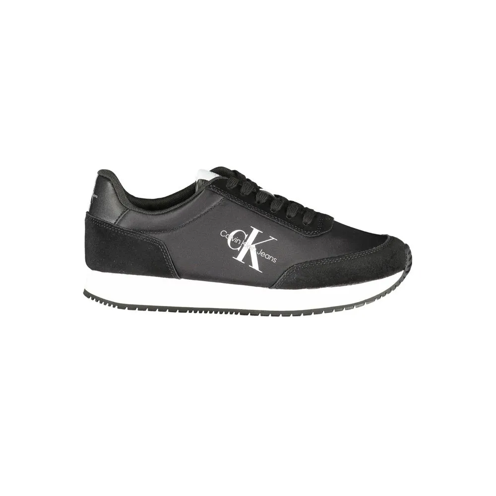 Calvin Klein Women's Black Polyester Sneaker