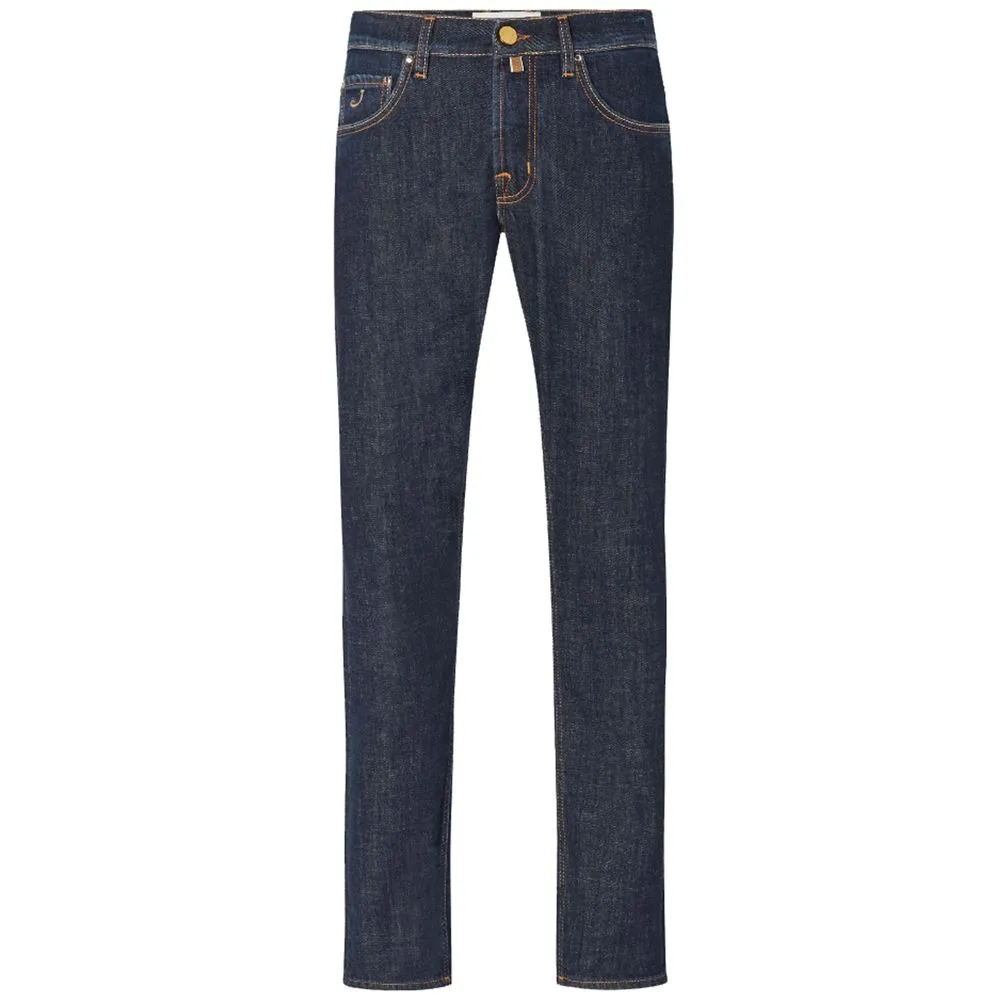 Jacob Cohen Men's Blue Cotton Jeans & Pant