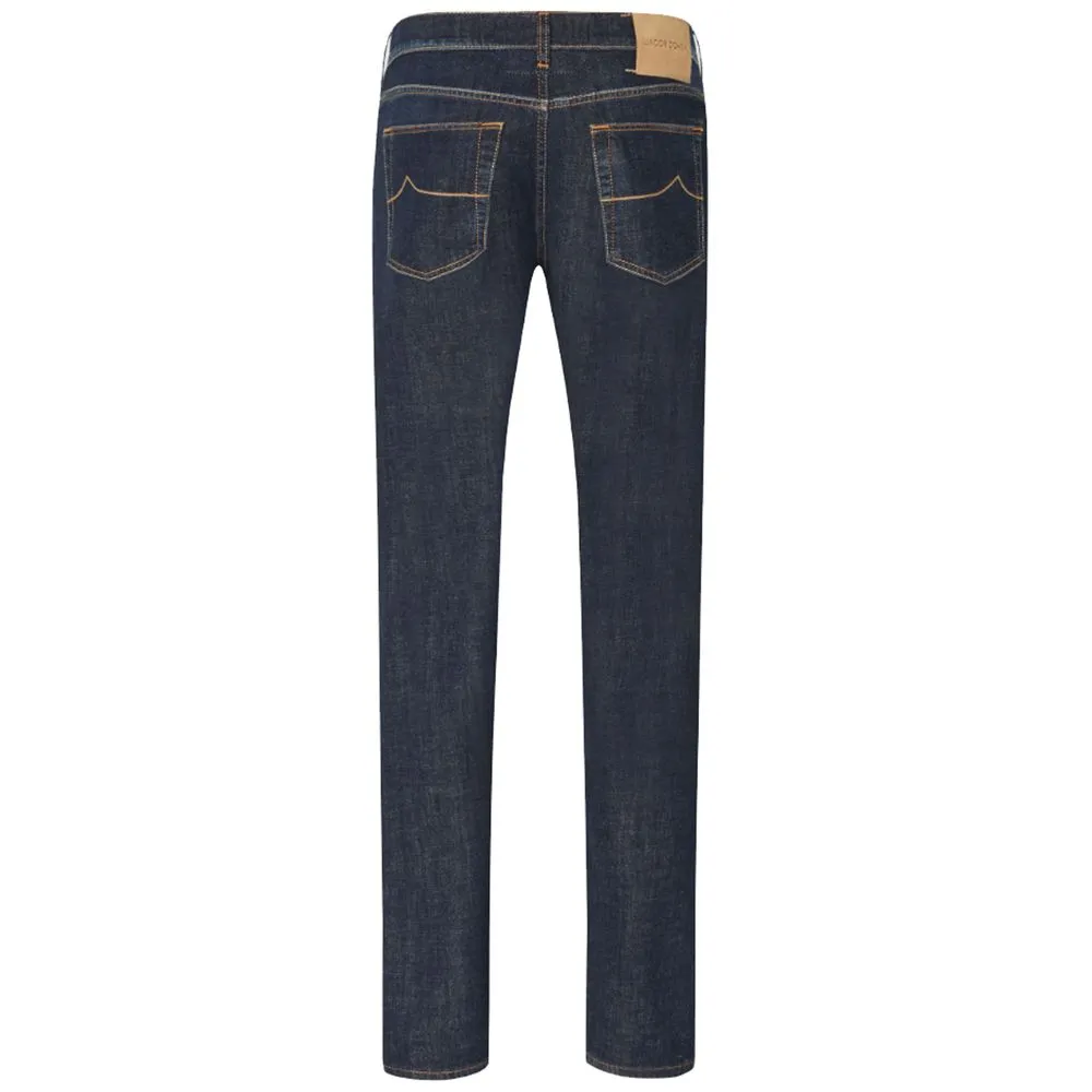 Jacob Cohen Men's Blue Cotton Jeans & Pant
