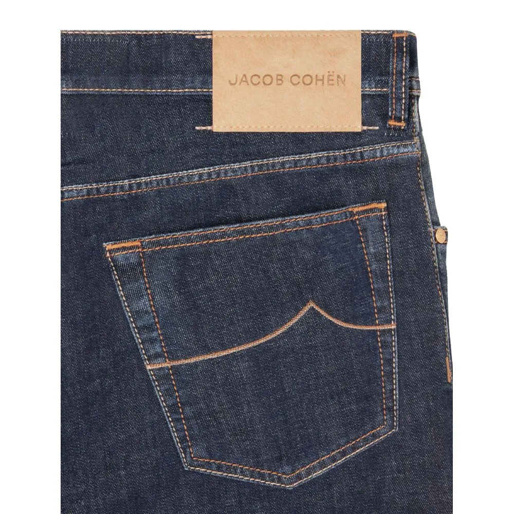 Jacob Cohen Men's Blue Cotton Jeans & Pant