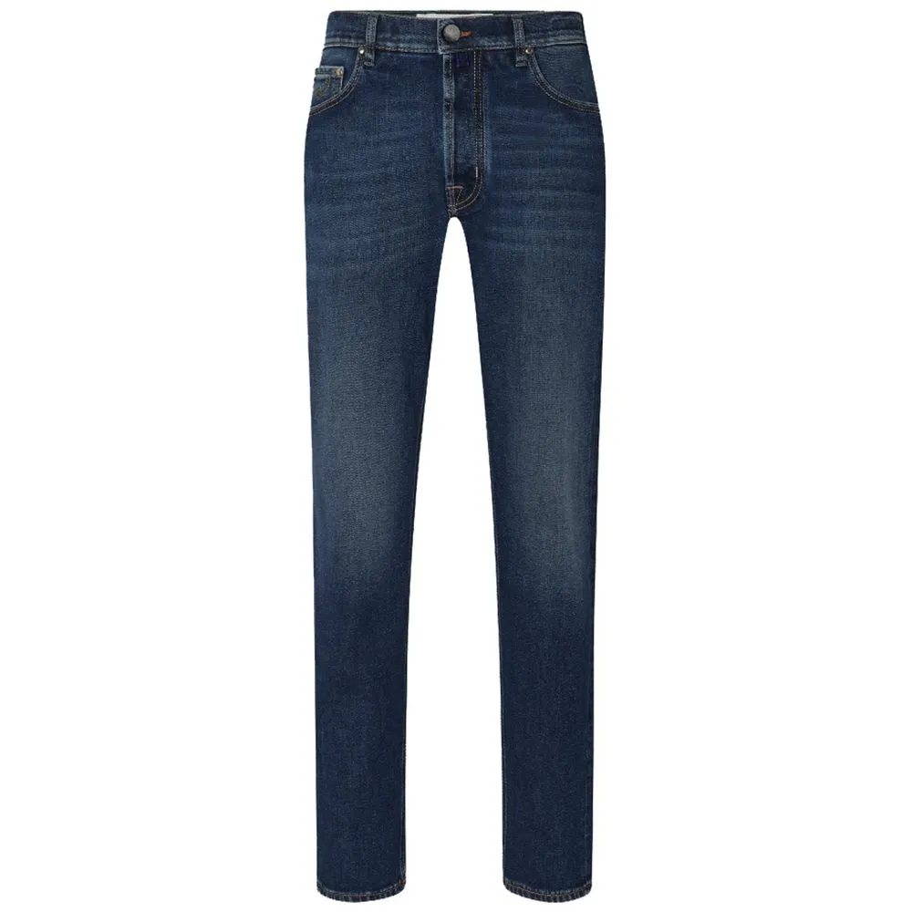 Jacob Cohen Men's Blue Cotton Jeans & Pant