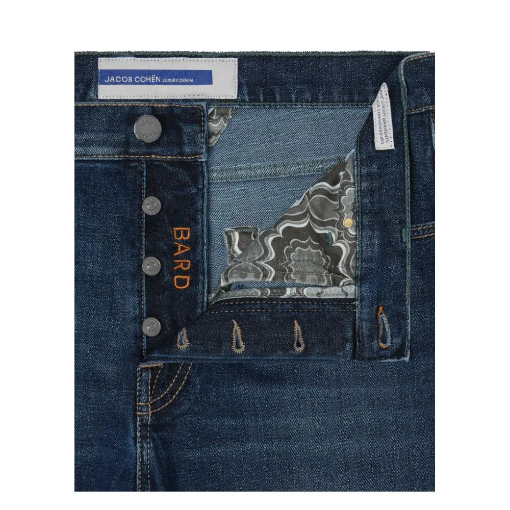 Jacob Cohen Men's Blue Cotton Jeans & Pant