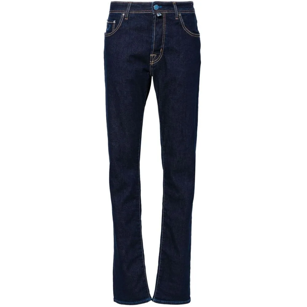 Jacob Cohen Men's Blue Cotton Jeans & Pant