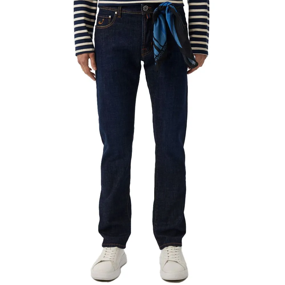 Jacob Cohen Men's Blue Cotton Jeans & Pant