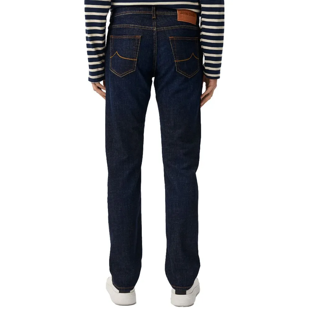 Jacob Cohen Men's Blue Cotton Jeans & Pant