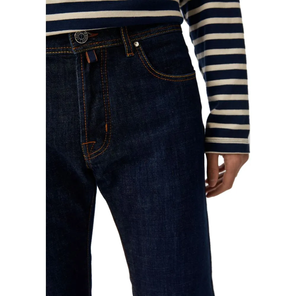 Jacob Cohen Men's Blue Cotton Jeans & Pant