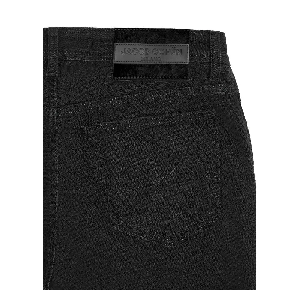Jacob Cohen Men's Black Cotton Jeans & Pant