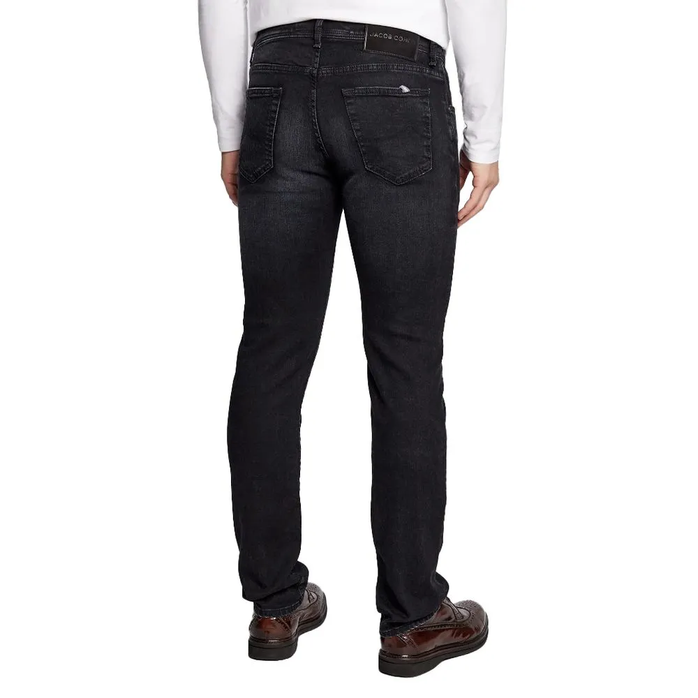 Jacob Cohen Men's Black Cotton Jeans & Pant