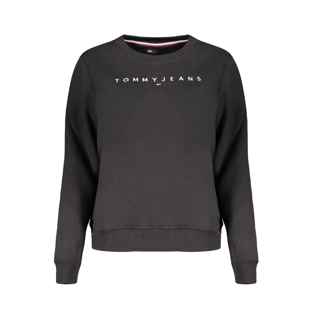 Tommy Hilfiger Women's Black Cotton Sweater