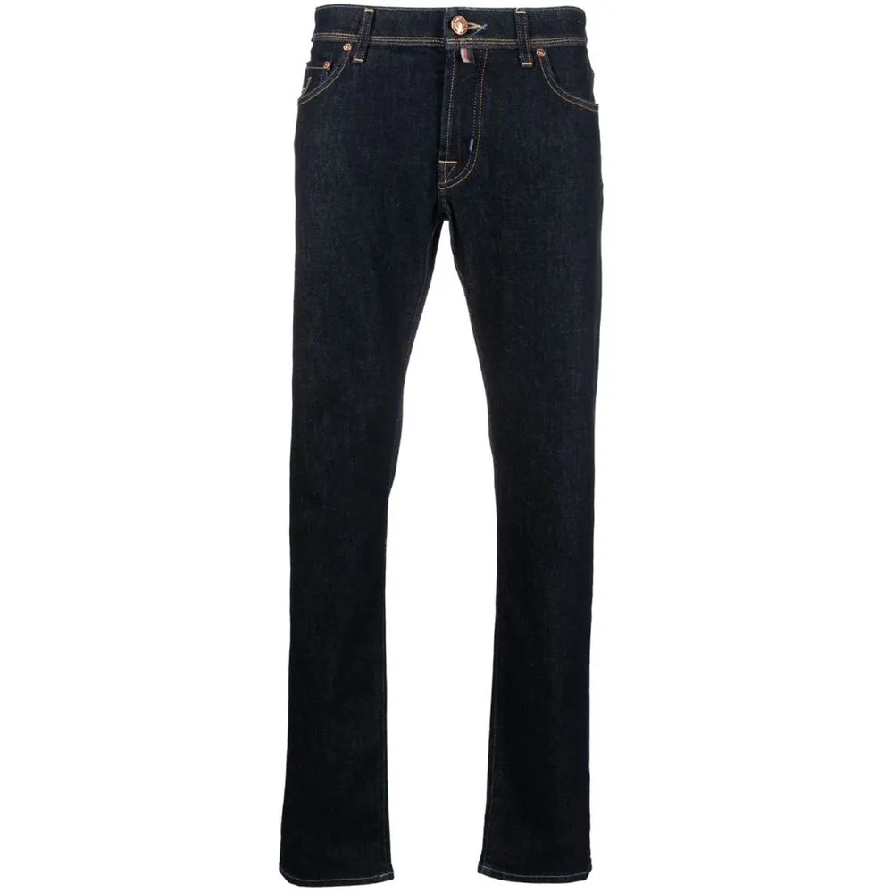 Jacob Cohen Men's Blue Cotton Jeans & Pant