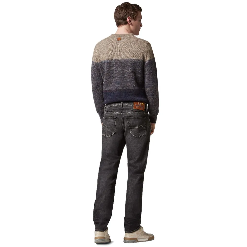 Jacob Cohen Men's Black Cotton Jeans & Pant