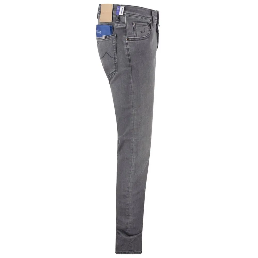 Jacob Cohen Men's Gray Cotton Jeans & Pant