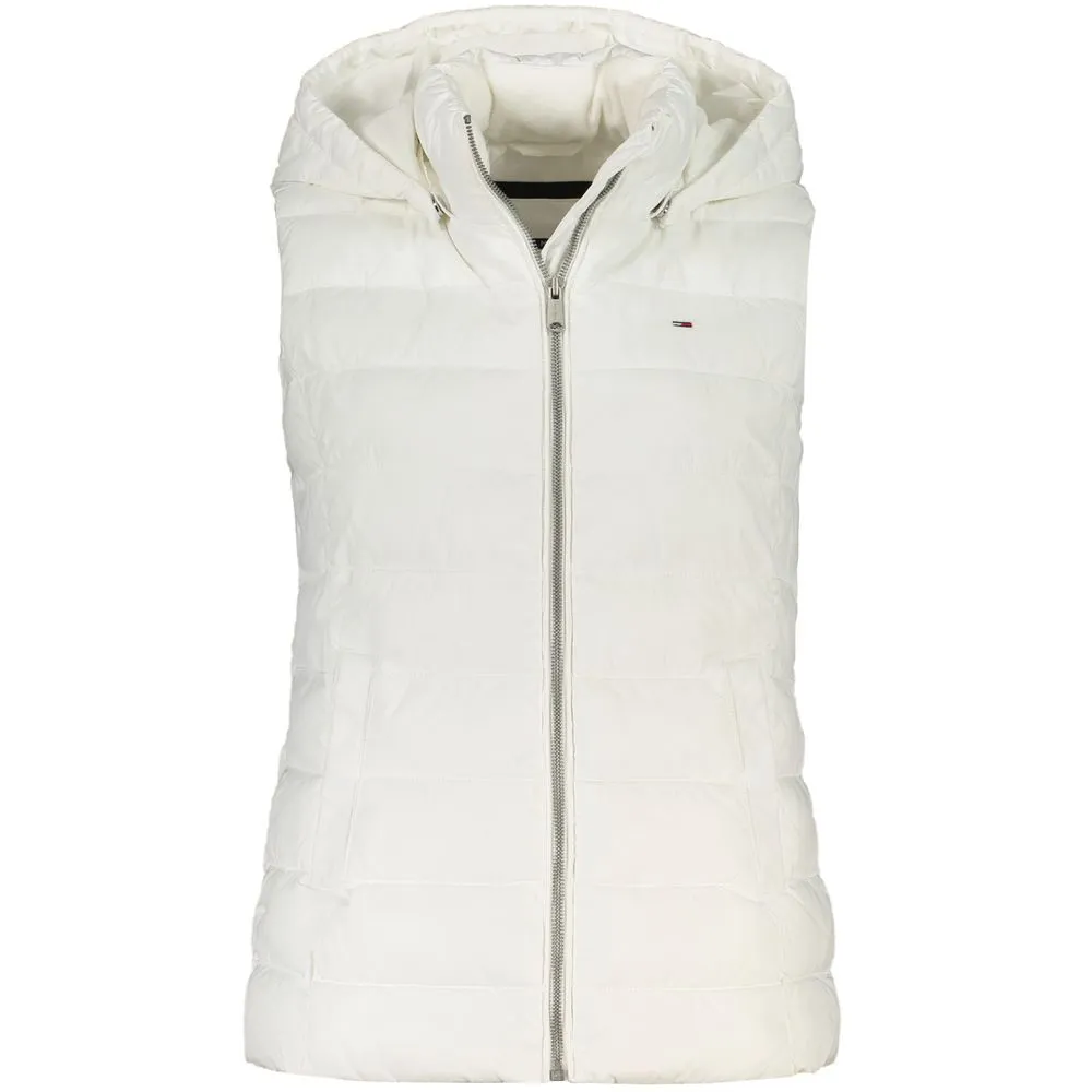 Tommy Hilfiger White Polyester Women Jacket