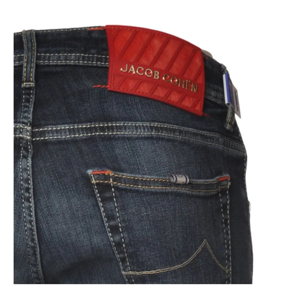 Jacob Cohen Men's Blue Cotton Jeans & Pant