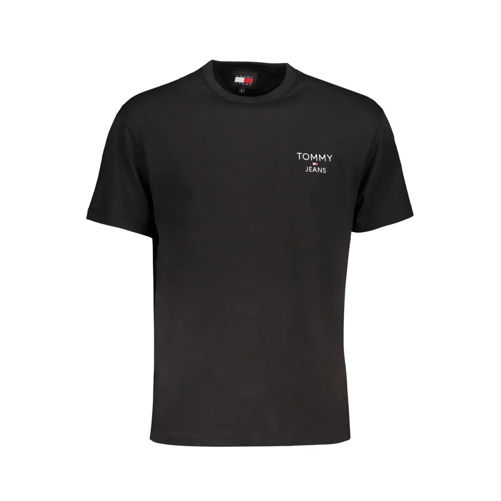Tommy Hilfiger Men's Black Cotton T-Shirt