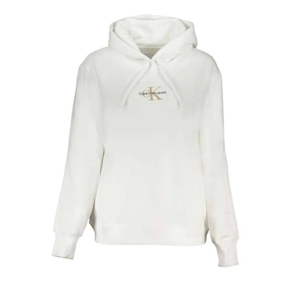 Calvin Klein Women's White Cotton Sweater
