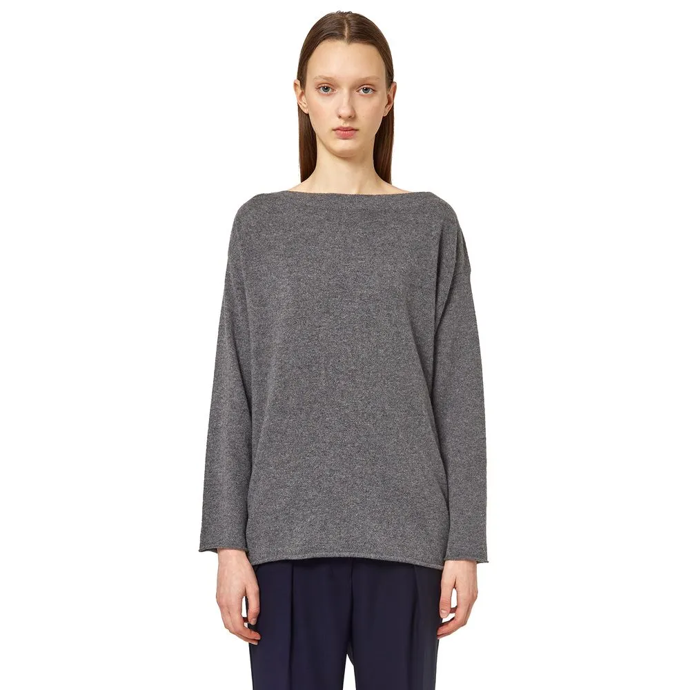 Alpha Studio Women's Gray Cashmere Sweater