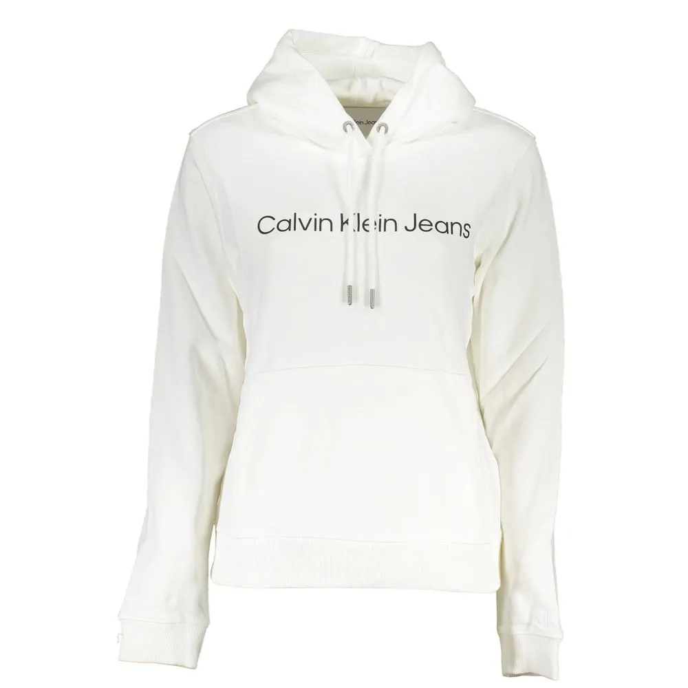 Calvin Klein Women's White Cotton Sweater