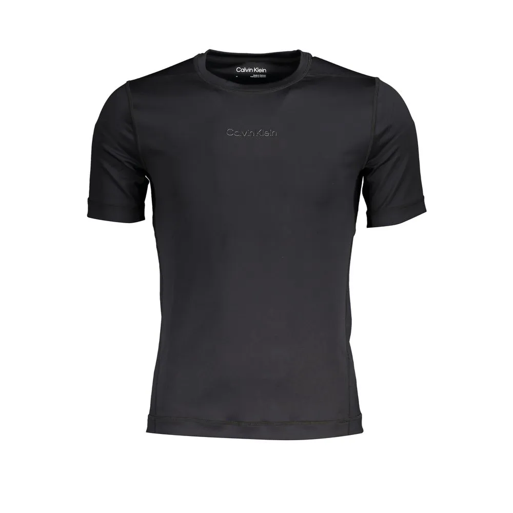 Calvin Klein Men's Black Polyester T-Shirt