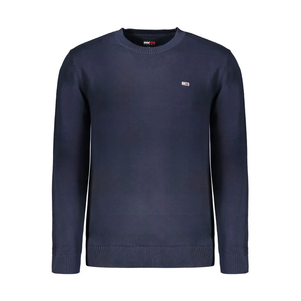 Tommy Hilfiger Blue Cotton Men Sweater