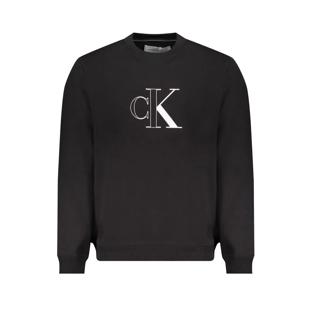 Calvin Klein Men's Black Cotton Sweater