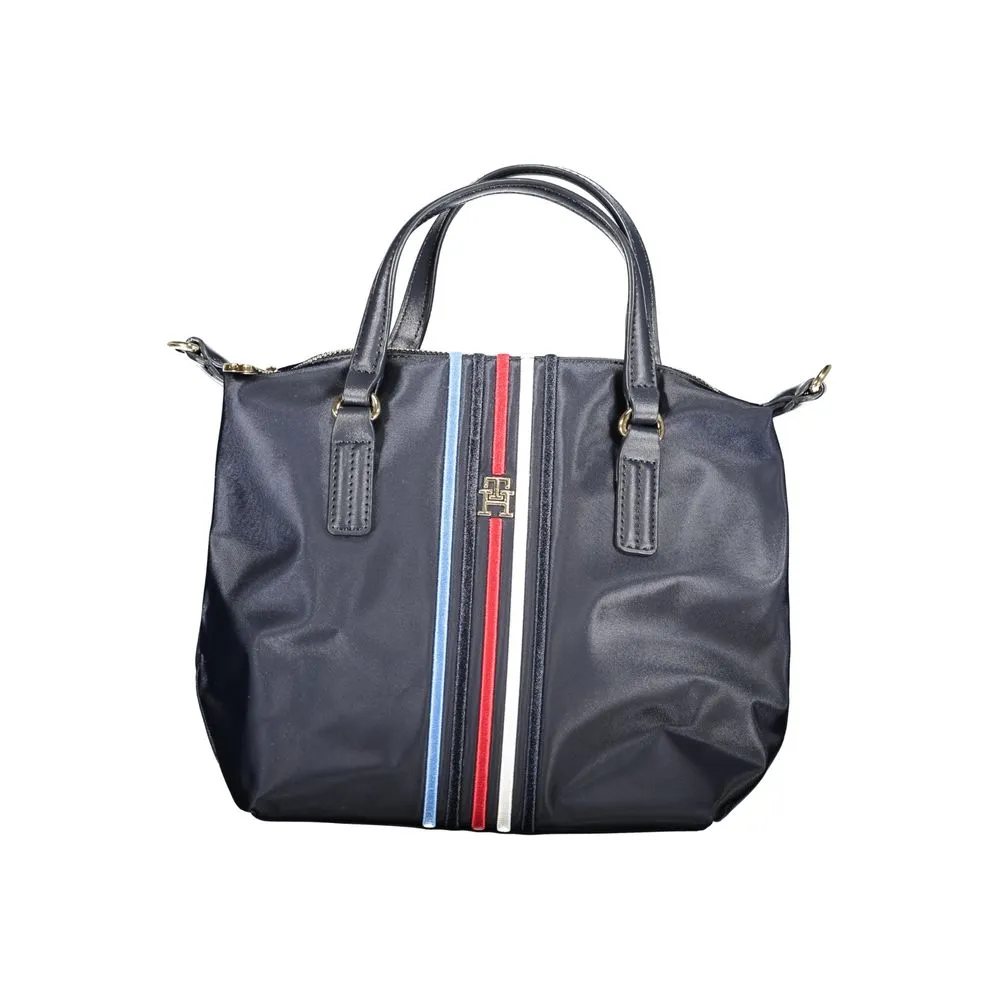 Tommy Hilfiger Women's Blue Nylon Handbag