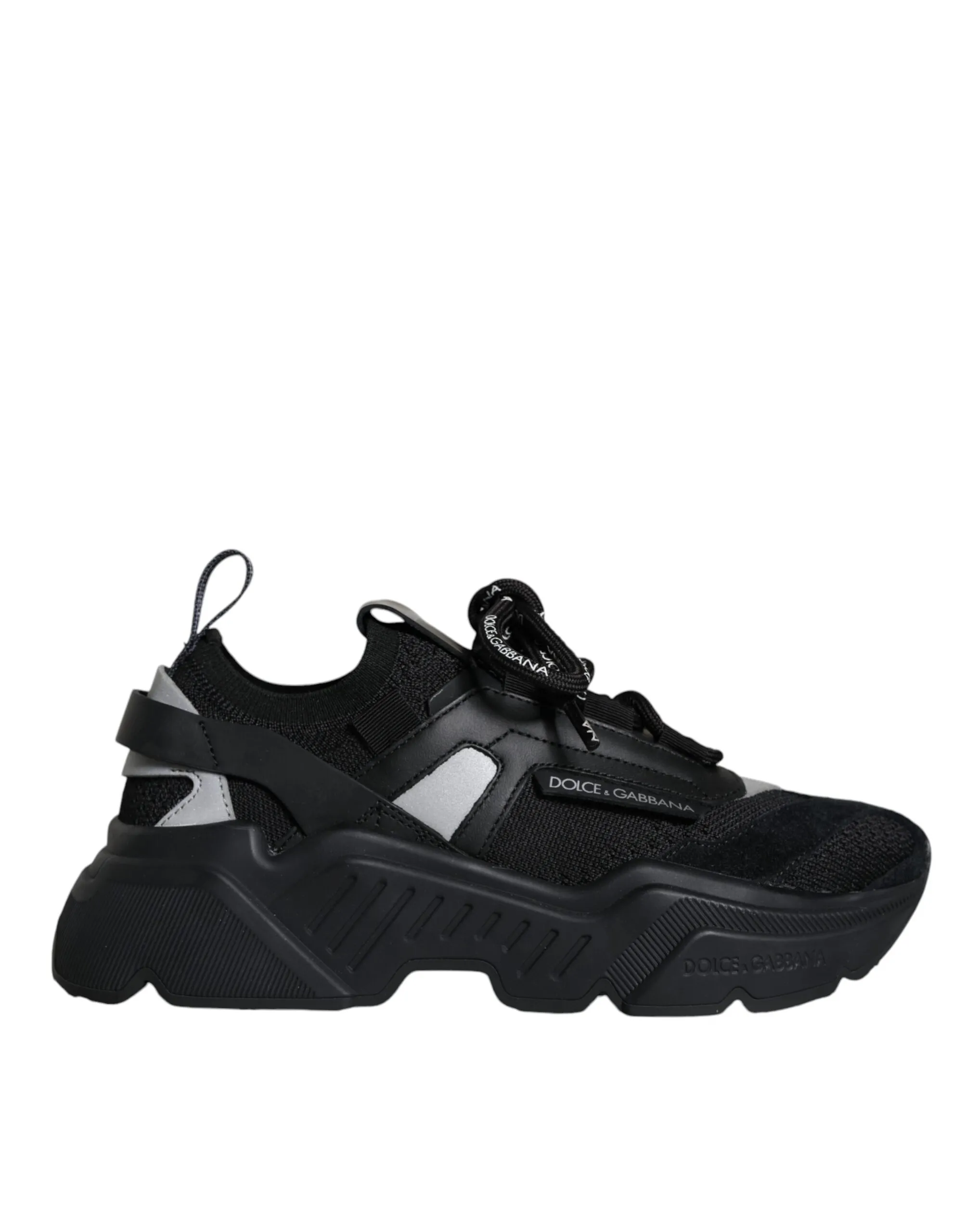 Dolce & Gabbana Women's Black Daymaster Low Top Sneakers Shoes