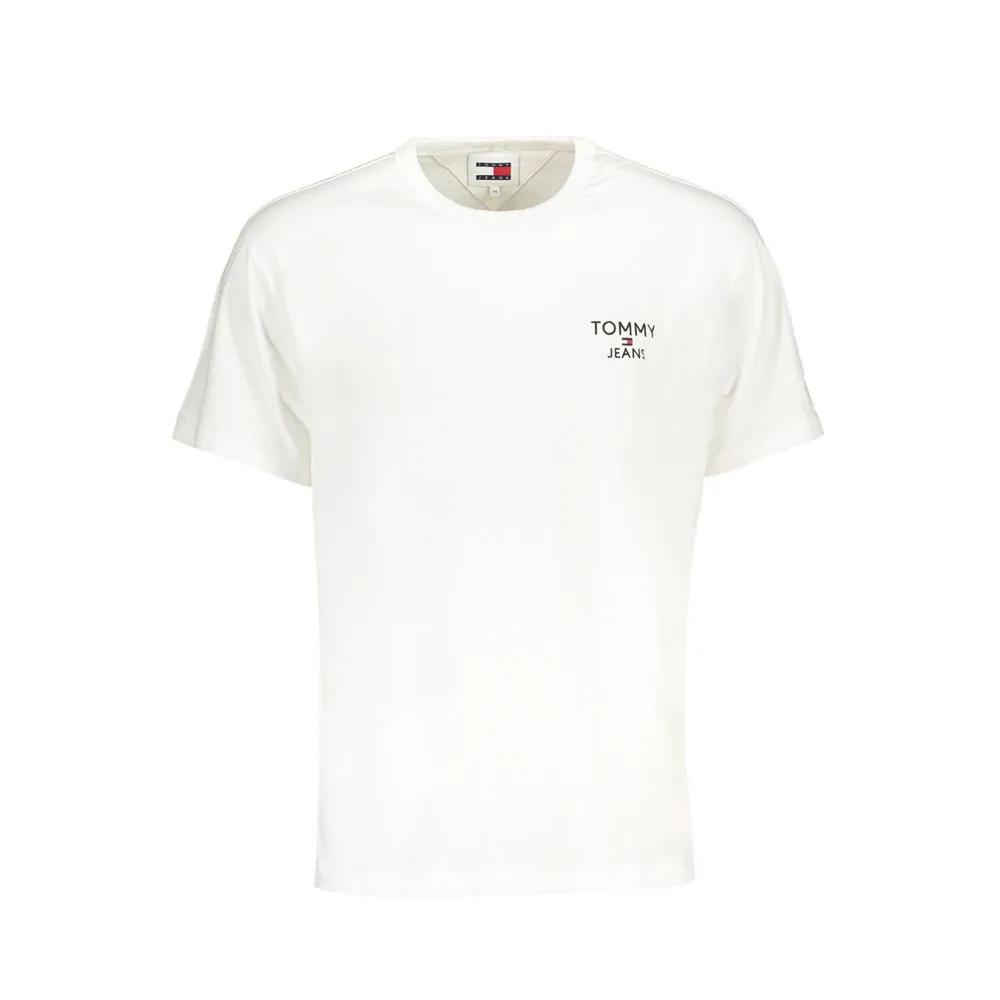 Tommy Hilfiger Men's White Cotton T-Shirt