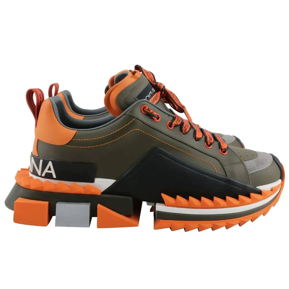 Dolce & Gabbana Men's Army Leather Di Calfskin Sneaker