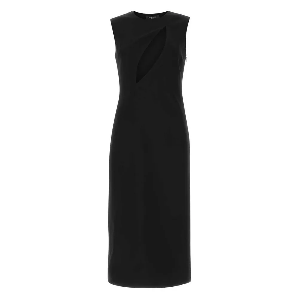Versace Women's Black Acetate Dress
