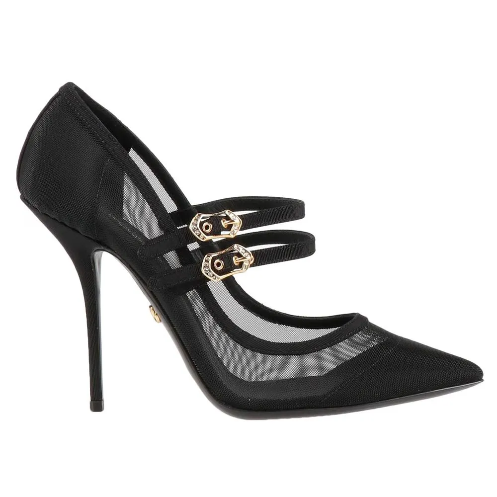 Dolce & Gabbana Women's Black Polyamide Pump