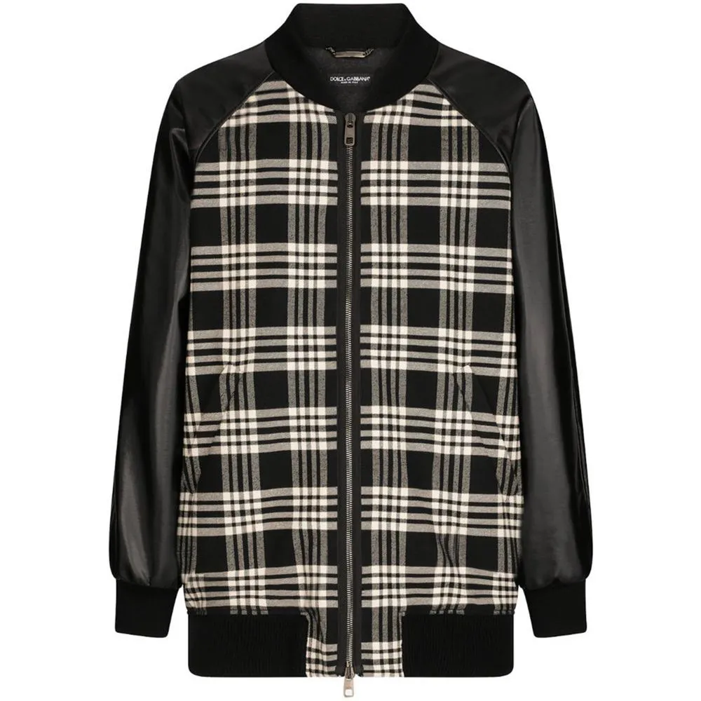 Dolce & Gabbana Men's Black Cotton Jacket
