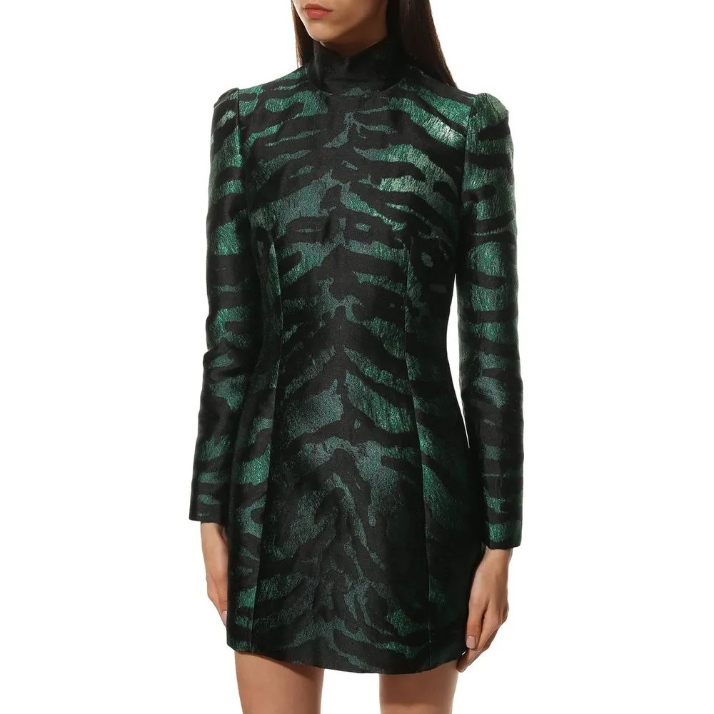 Dolce & Gabbana Women's Green Polyester Dress