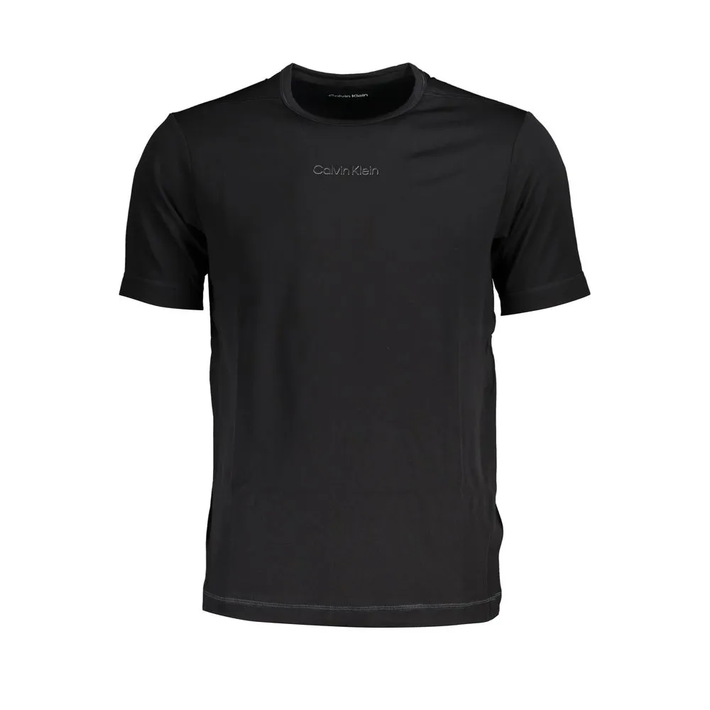Calvin Klein Men's Black Polyester T-Shirt