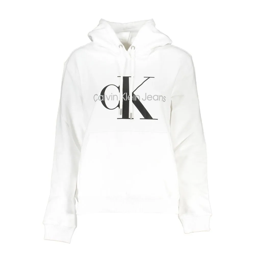 Calvin Klein Women's White Cotton Sweater