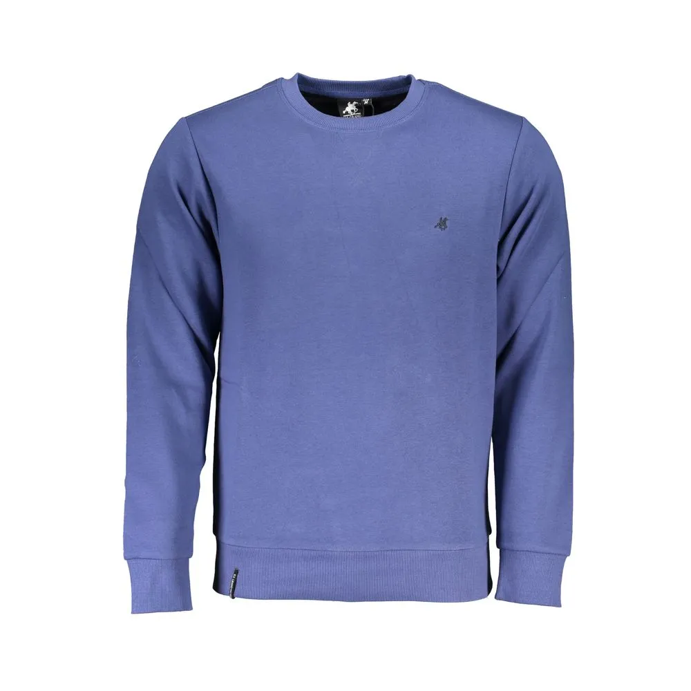 U.S. Grand Polo Men's Blue Cotton Sweater