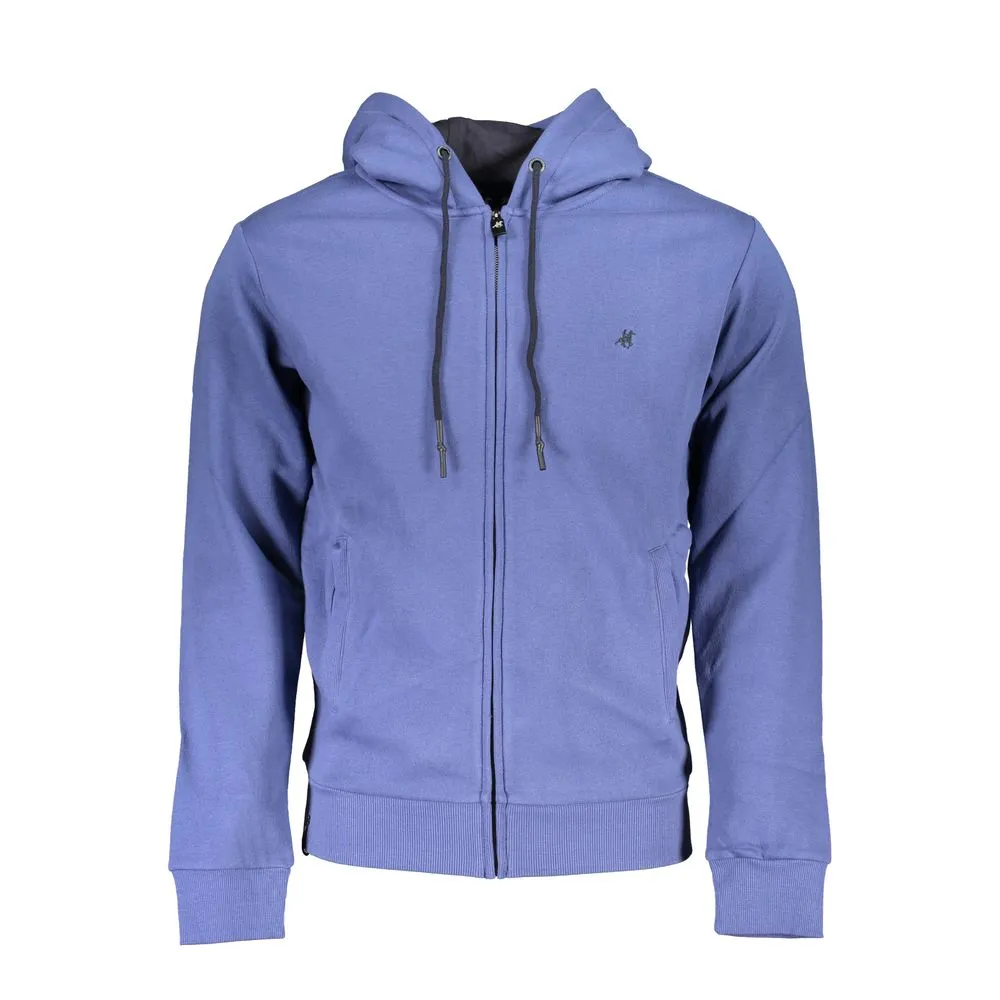 U.S. Grand Polo Men's Blue Cotton Sweater