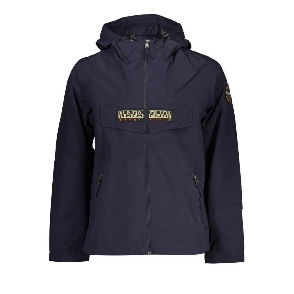 Napapijri Men's Blue Polyester Jacket