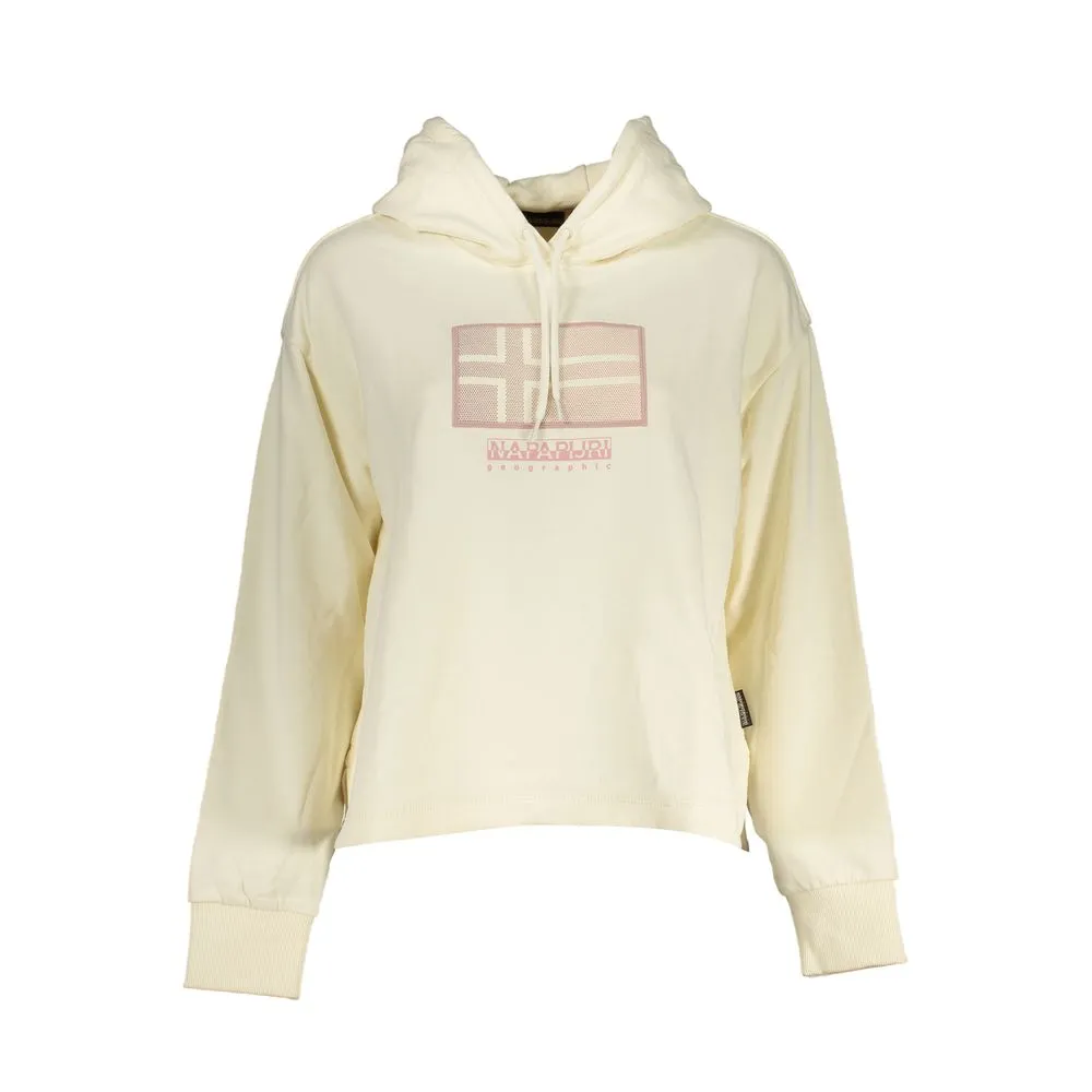 Napapijri Women's White Cotton Sweater