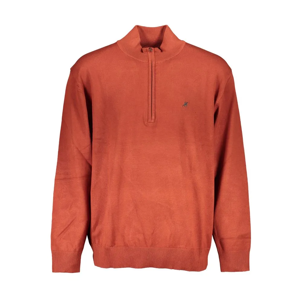 U.S. Grand Polo Men's Bronze Nylon Sweater