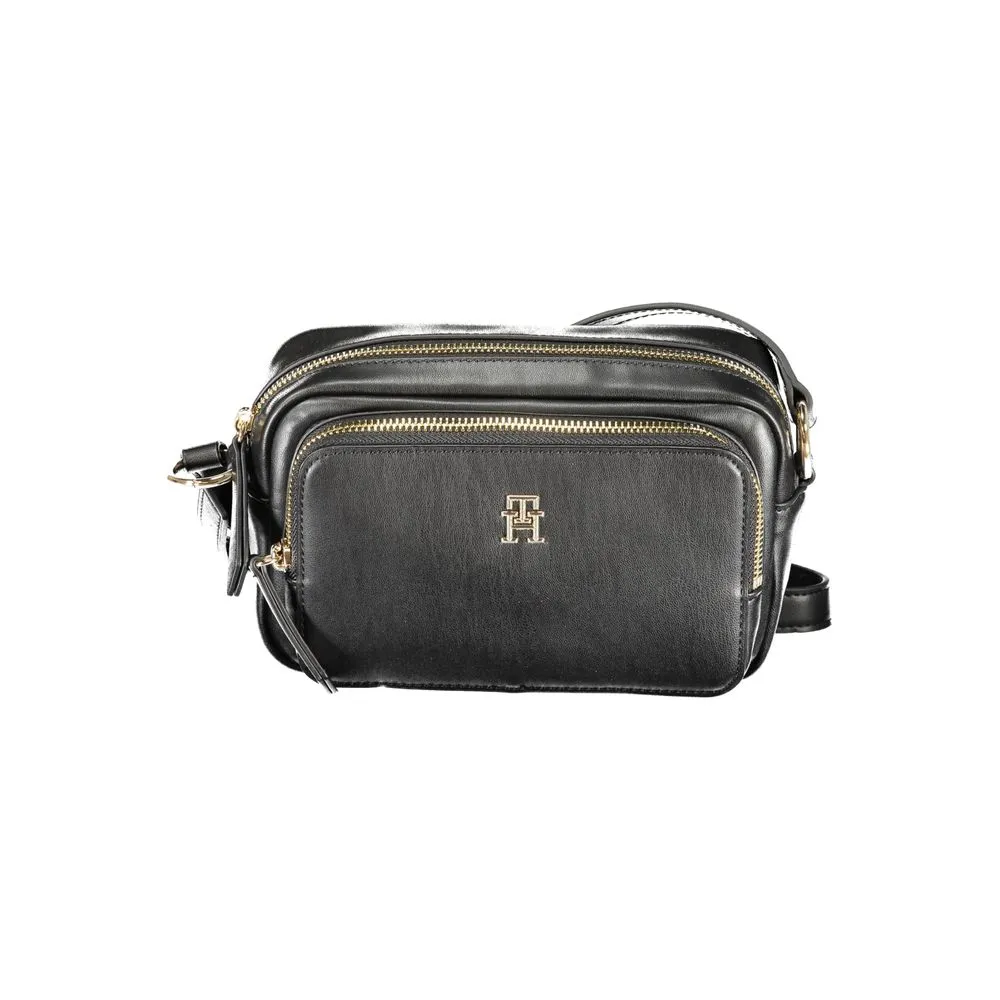 Tommy Hilfiger Women's Black Polyethylene Handbag