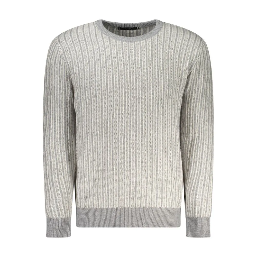 Guess Jeans Men's Gray Polyester Sweater