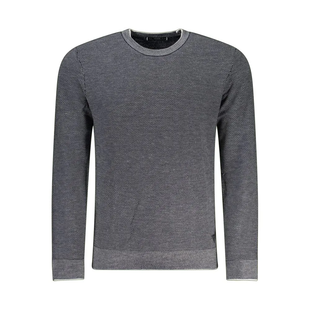 Guess Jeans Men's Blue Polyester Sweater