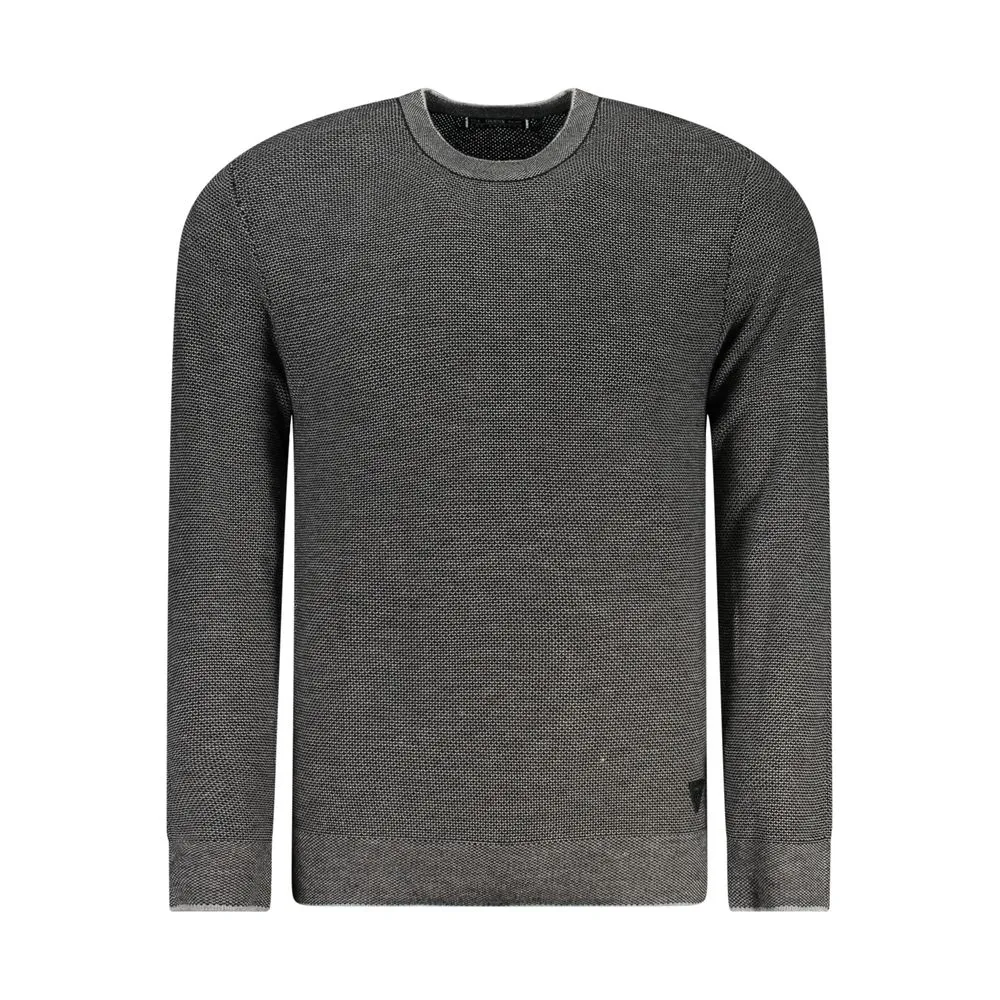 Guess Jeans Men's Black Polyester Sweater